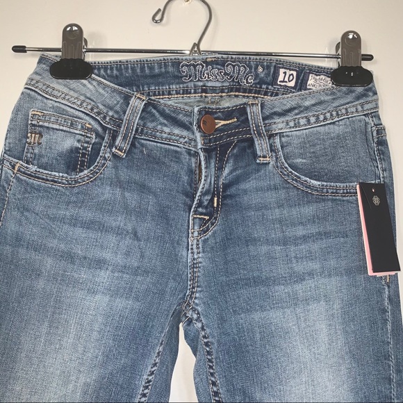 Miss Me • Decorative Hem ankle skinny jeans - Picture 3 of 7